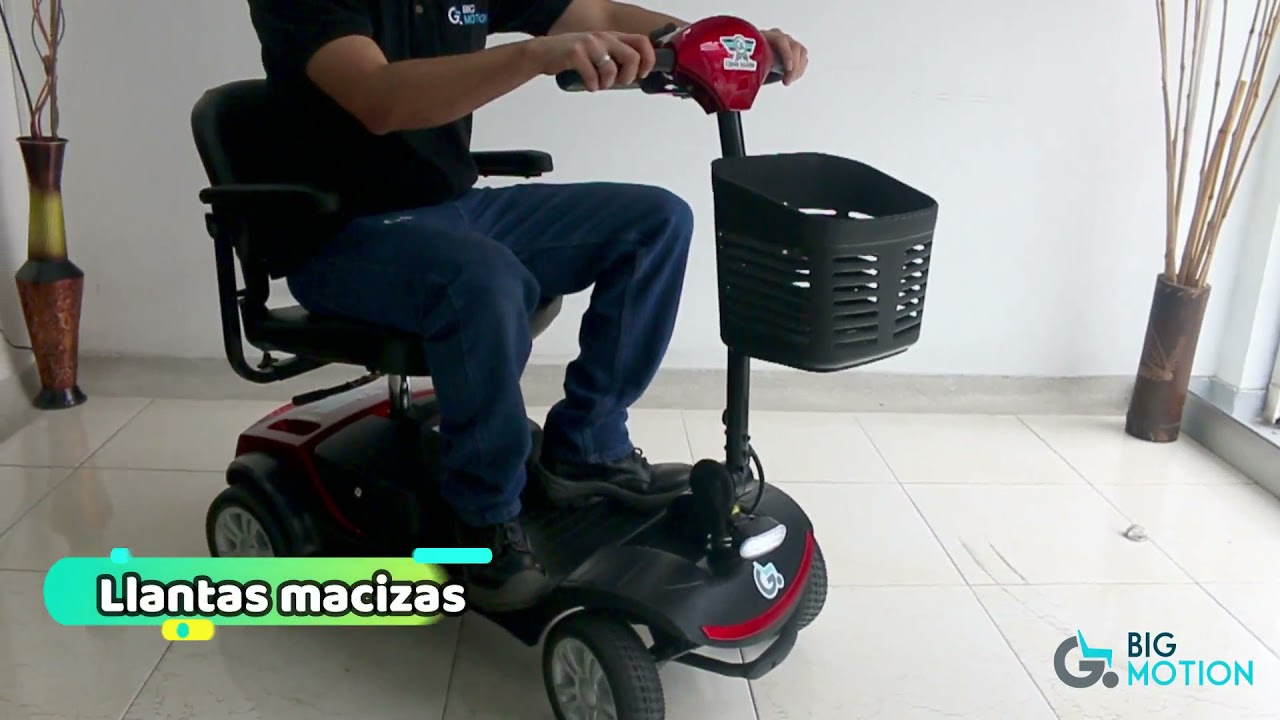  Metro Mobility Patinete eléctrico de 4 ruedas para