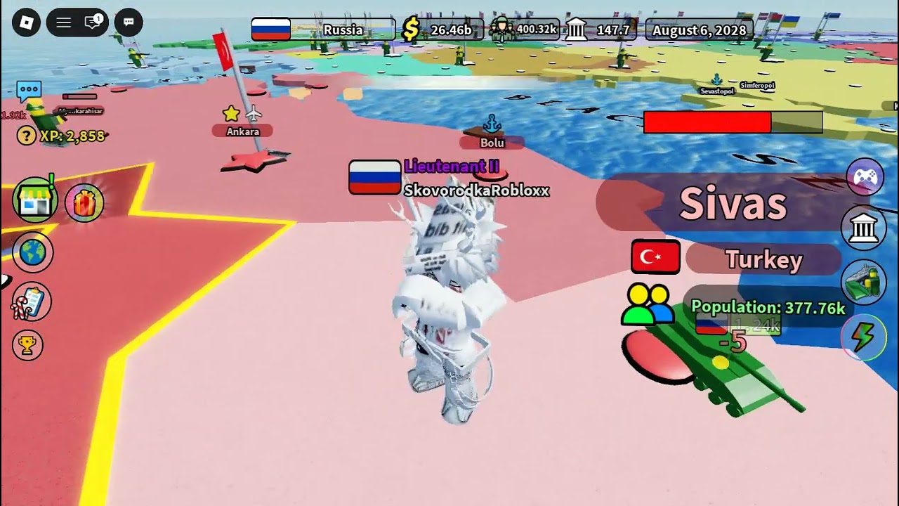 Россия взбисилась и захотела захватить всю Европу ( 3 часть в двух главах )