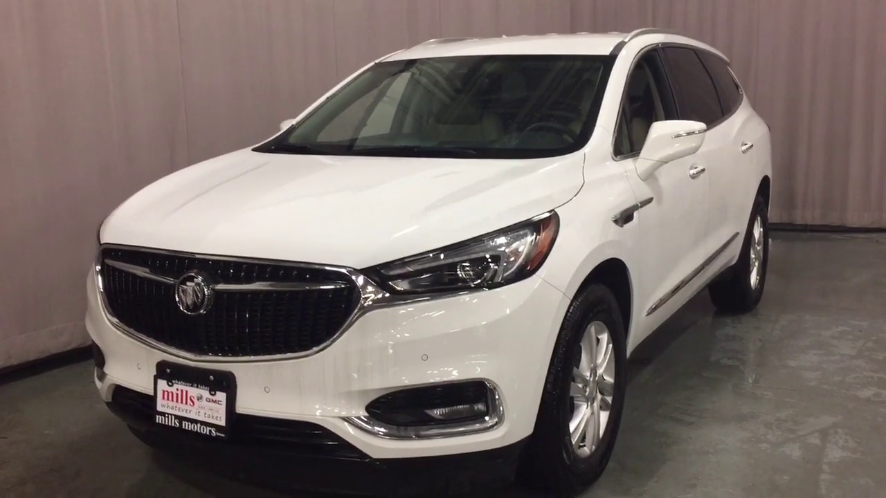 2019 Buick Enclave Awd Premium 3 6 L Heated Steering Hands Free Hatch White Oshawa On Stock 191112