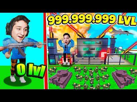 ჩემი არმია შევქმენი Roblox Military Tycoon