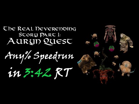 Auryn Quest - Any% Speedrun in 3:42 RT (World Record)