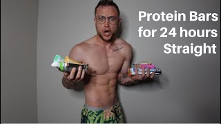 I Ate Protein Bars for 24 Hours | Taste Tests | Worst Diet Ever?