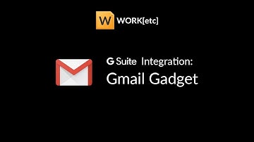 WORKetc CRM and G Suite Integration - Gmail CRM Gadget