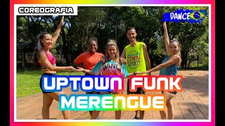 Video thumbnail of "Uptown Funk - Mark Ronson Ft. Bruno Mars ( Merengue/Mambo Remixed - DANCE BRASIL | COREOGRAFIA"