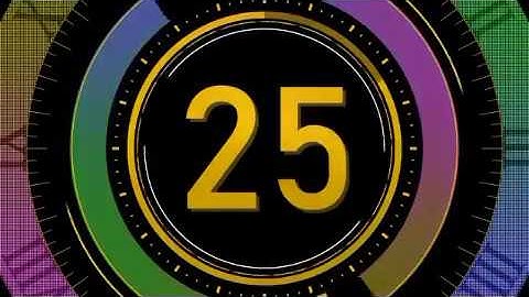 COUNTDOWN TIMER ( v 679 ) 30 sec with sound music