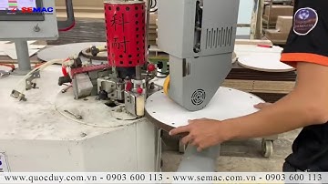 COMBO MÁY: DÁN CẠNH CONG + DÁN CẠNH THẲNG NGHIÊNG cực Hot cho xưởng nội thất năm 2025 !