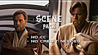 Obi-Wan Kenobi 4k scene pack | No CC and no credit needed | #starwars #scenepack