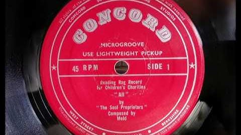 Mod Beat -  SOUL PROPRIETORS - All [HQ] - CONCORD STD 74 UK 1965 R&B Garage Punk Beat Lo Fi