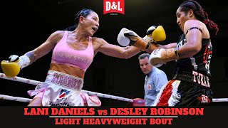 Lani Daniels vs. Desley Robinson | Womens IBF Light Heavyweight World Title Fight