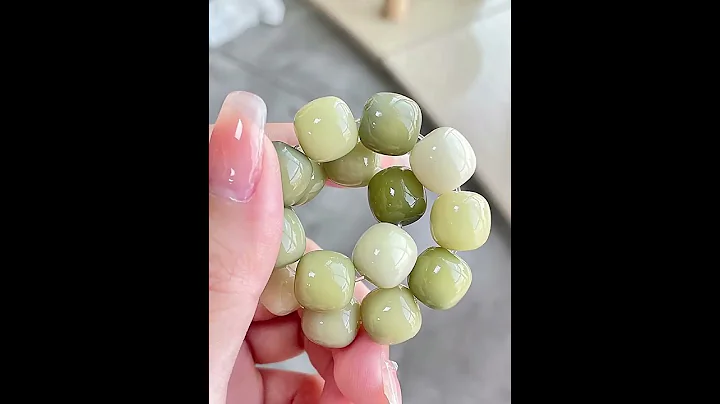 【綠了芭蕉】白玉菩提子手串女繞指柔菩提根文玩佛珠男盤玩手鏈 - 天天要聞