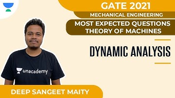 Dynamic Analysis | Most Expected Questions | Theory of Machines | Mechanical | Deep Sangeet Maity