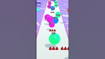 Ball Run Infinite Mode Gameplay | Part-137 #ballrun #ballrun2048 #ballruninfinity