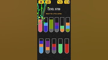 Water sort puzzle level 5730