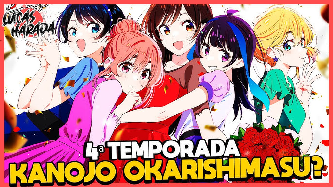 Comédia romântica Kanojo, Okarishimasu anuncia uma 3ª temporada do anime!