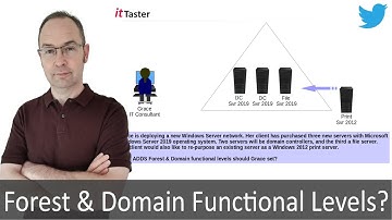 Windows Server 2019 - Forest & Domain Functional Levels Q&A