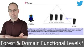 Windows Server 2019 - Forest & Domain Functional Levels Q&A