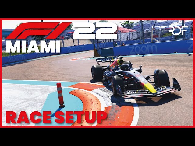 F1 22 Miami Setup Guide for Wheel and Pad