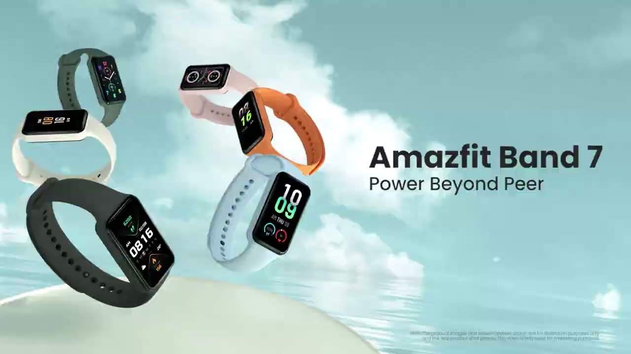 Amazfit Band 7  Power Beyond Peer 