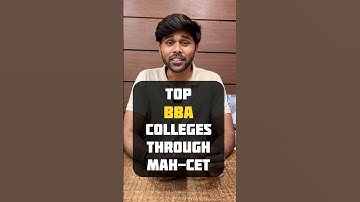 Top BBA Colleges in Mumbai through CET Exam | MAH-CET 2025