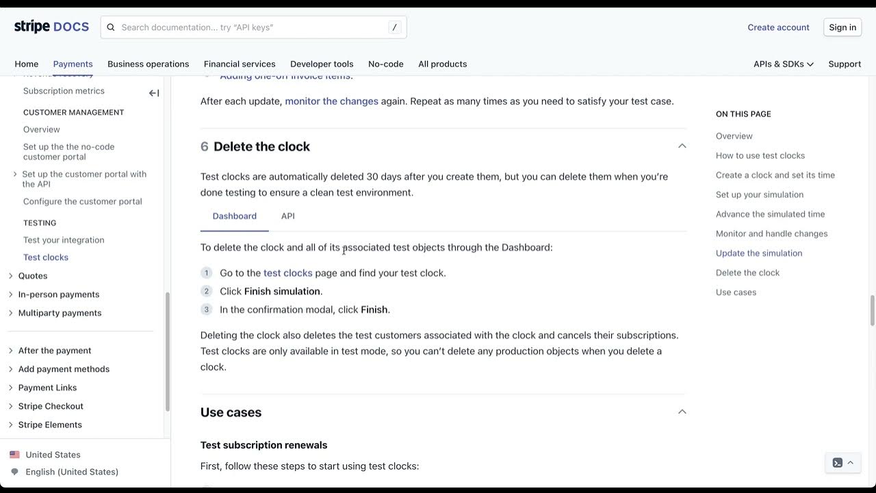 Stripe Test Clocks YouTube