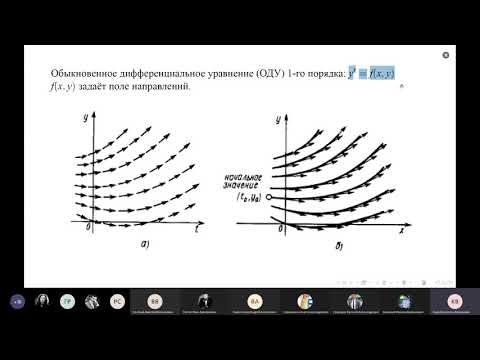 Численные методы. Лекция 9: численные методы решения дифференциальных уравнений