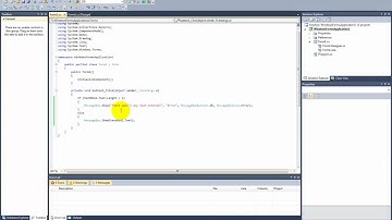 C# - Basics - Usage of the Messagebox