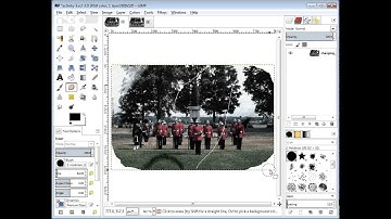 GIMP Activity 3 - 07 - Ripped Corners