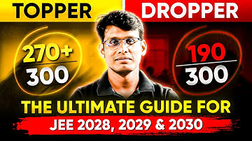 Complete Plan for JEE 2028, 2029 & 2030 | Prashant Jain #jee #earlystart