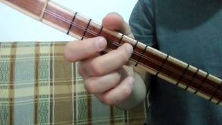 Yine Karlar Yağdı Gönül Dağıma - Solfej - Nota - Bağlama