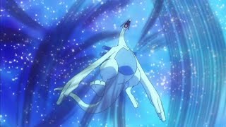 Lugia's First entry Vs Lugia's journeys entry