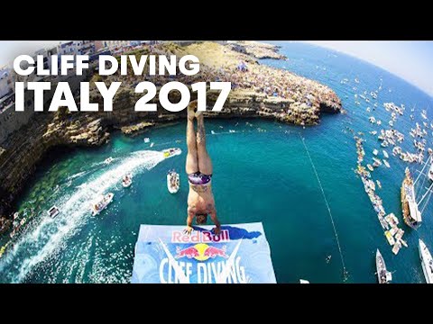 These guys sure know how to dive | Red Bull Cliff Diving Italy 2017 - Best Dives Men