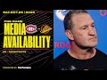 Head Coach Adam Foote Pre-Game Media | Canucks vs. Canadiens (Oct 25, 2025)