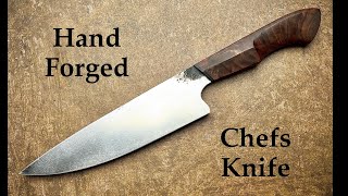How I Forge A Chefs Knife At 16 Yrs Old