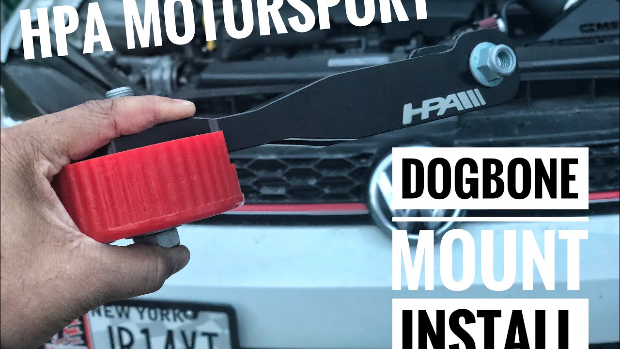 VW MK7 GTI Dogbone Mount Install (HPA Motorsport) - YouTube