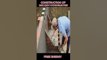 Construction of 220V mini hydroelectric power plant #mini #diy #theothersideofmakebelieve