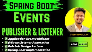 Spring Boot Events Explained | Master @EventListener & Event Publishing 🔥