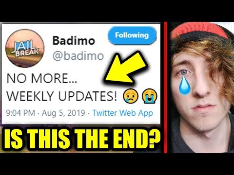 No More Weekly Jailbreak Updates The End Of Roblox Jailbreak Youtube - no more weekly jailbreak updates the end of roblox