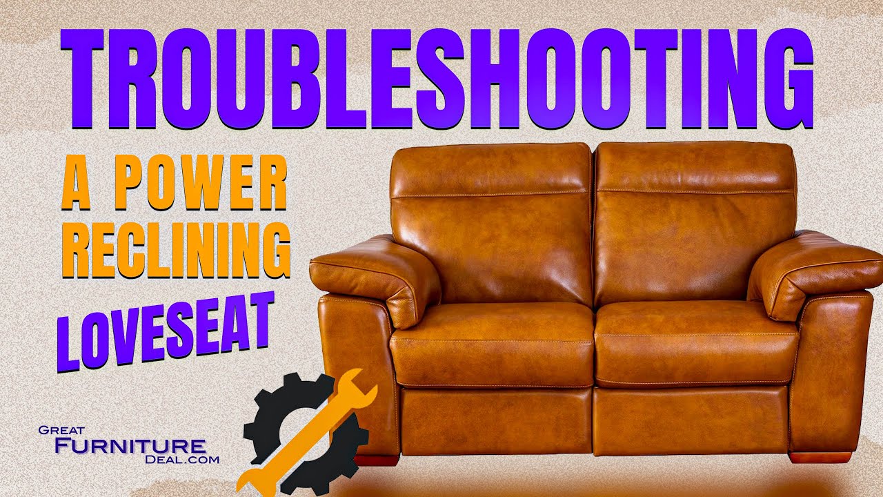 How to fix a power recliner. Replace a button control, replace a motor ...