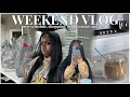 Weekend vlog new scheduling workout attire grocery shopping maintenance and more