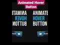 Animated Awesome Hover Button using HTML &amp; CSS #shorts #htmlbutton #cssbutton #css #html #ytshorts