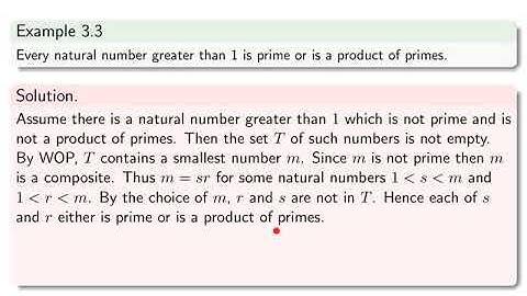 Well-Ordering Principle and Division Algorithm