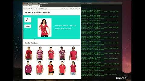 Web Image Classification for Apparel Products (using Keras/Tensorflow, OpenCV, MongoDB, and Flask)