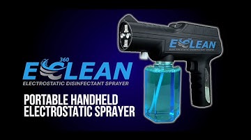 Electrostatic Hand Held  E-Clean 360 Sprayer