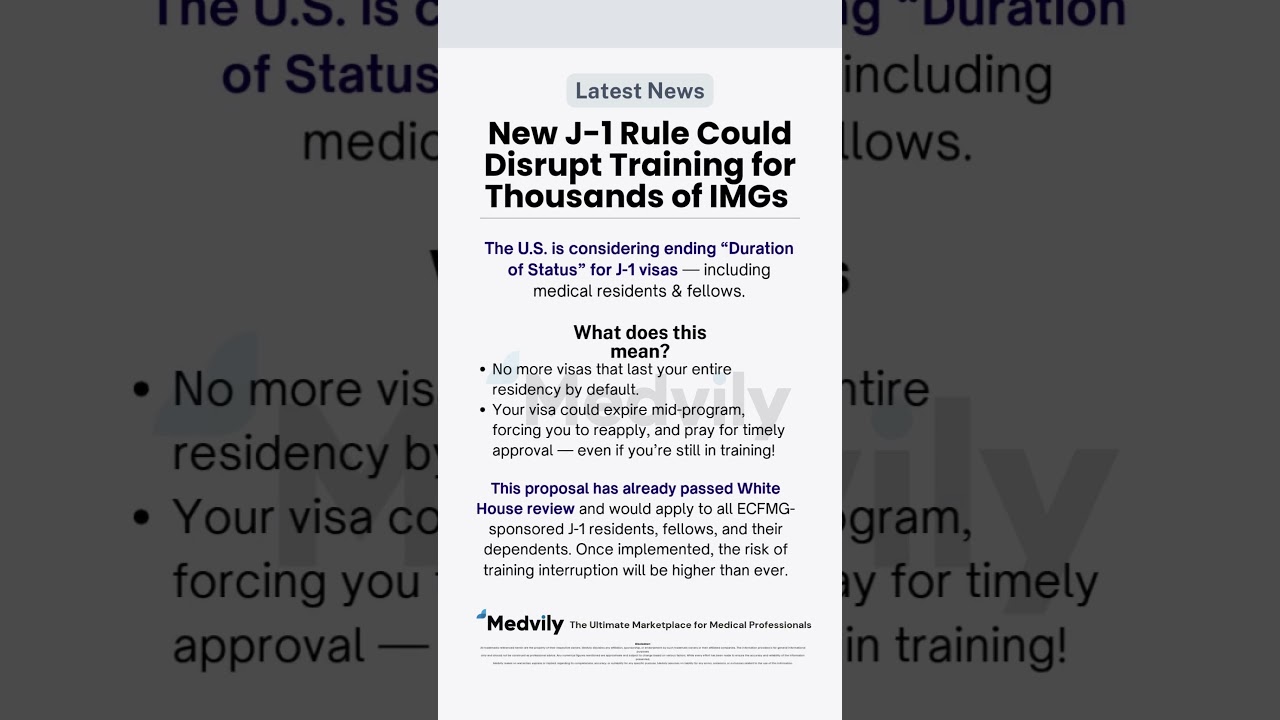 New J1 Visa Rule 2025 