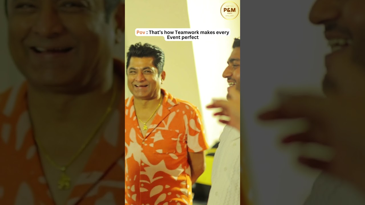 Teamwork turns visions into reality, making every event perfect | P&M EVENTS