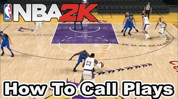 NBA 2K20 HOW TO CALL PLAYS | NBA 2K20 Tutorial and Tips