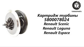 Картридж турбины Рено Сценик (Renault Scenic) Рено Лагуна (Renault Laguna) Turboparts