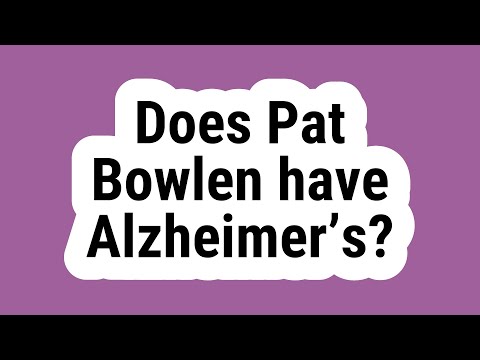ვიდეო: აქვს თუ არა პეტ ბოულენს ალცჰეიმერი?