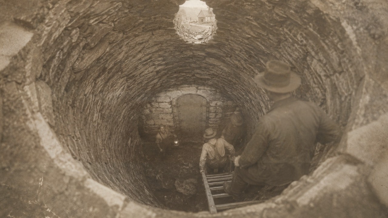 We Drained a Well on an Old Appalachian Homestead — And Found a Door at the Bottom