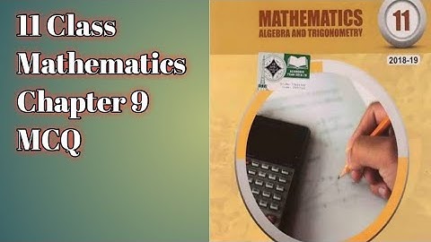1st year Math Important Mcqs Chapter 9 Fundamentals of trigonometry